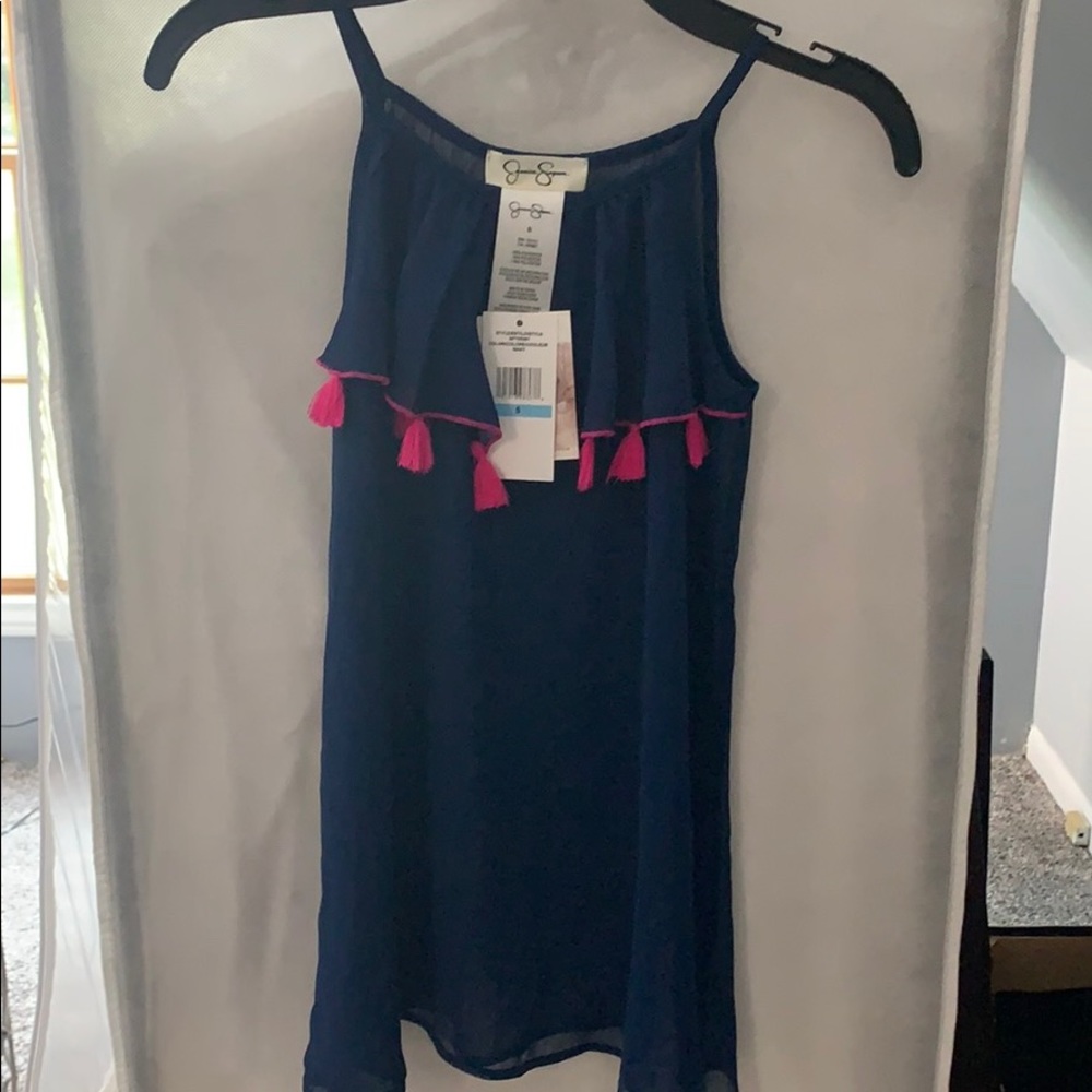 NWT Jessica Simpson Swim Cover youth sz 5